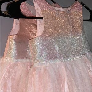 Two pink sparkly dresses 5T